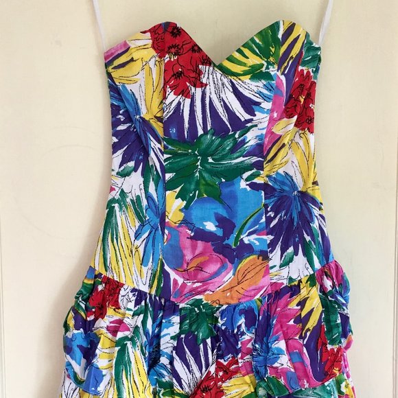 Vintage ‘80s Rampage strapless dress - Picture 4 of 5